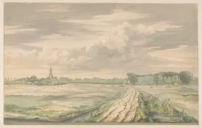 Gezicht op Loenen by Gerrit Zegelaar — digital art print download