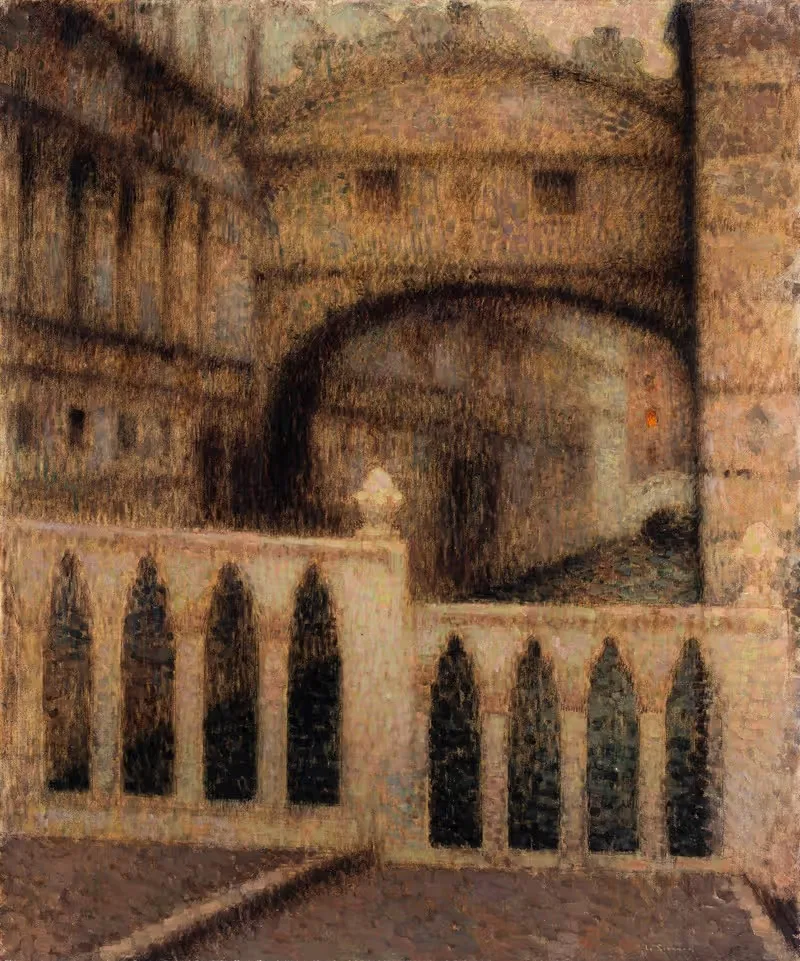 Мост вздохов by Анри Ле Сиданер, 1906 — digital art print download