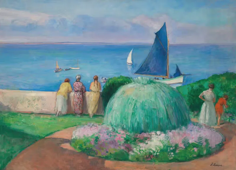Синее парус, Префай by Анри Лебаск, 1922 — digital art print download