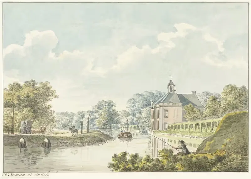Het Huis Rupelmonde aan de Vecht — Hermanus Numan