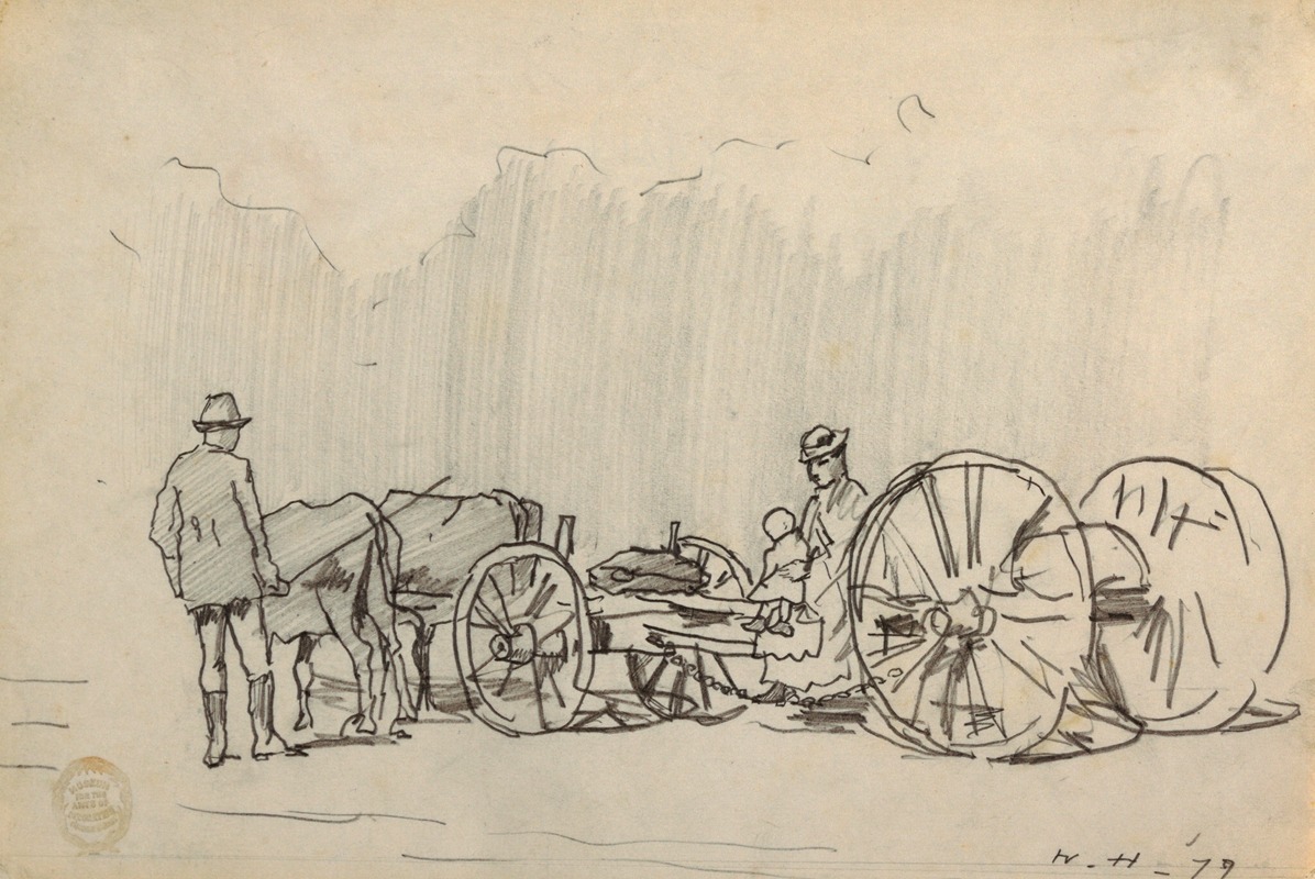 Yoke of Oxen — Уинслоу Хомер