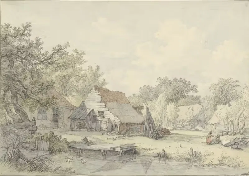 Op de Amstelveense Weg by Jan Hulswit, 1776 - 1822 — digital art print download
