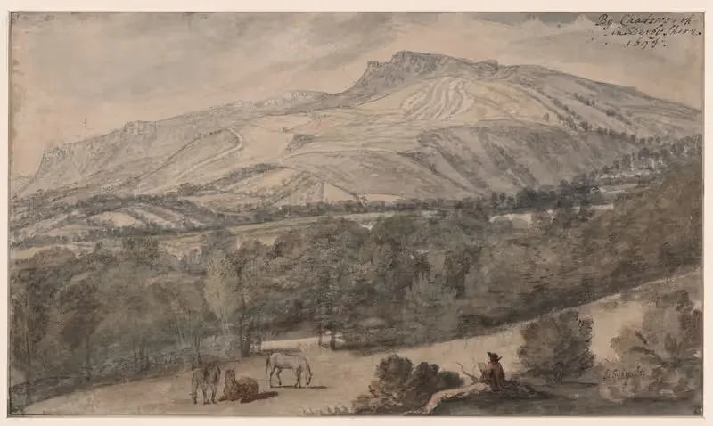 Gezicht by Chatsworth in Derbyshire — Jan Siberechts