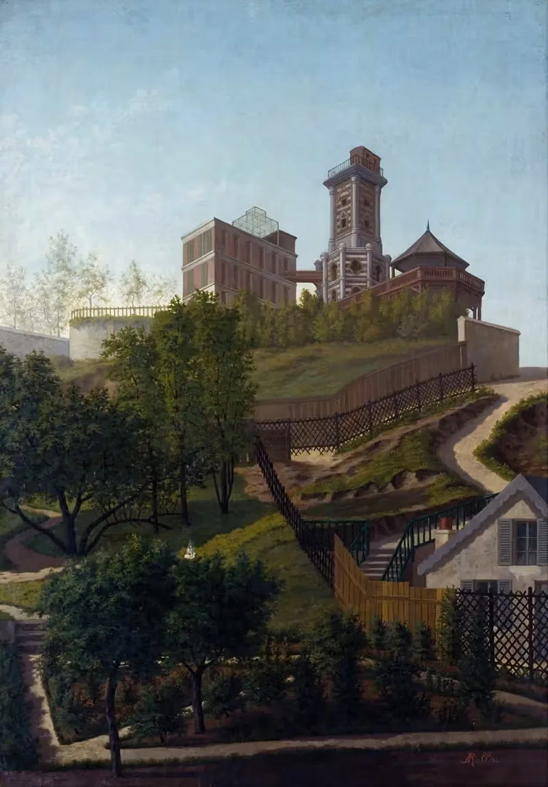 La Tour Solférino, à Montmartre — Léon Rolla