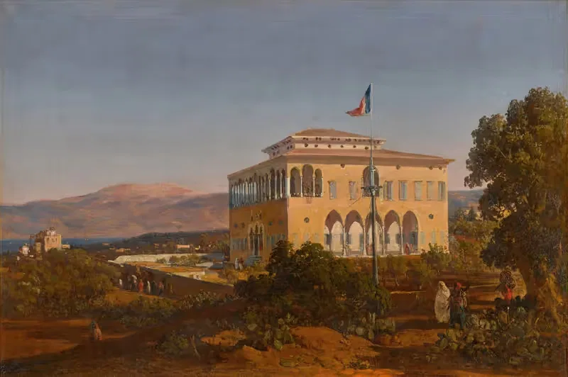 Palais Jeday, Beirut by Louis Lottier — digital art print download