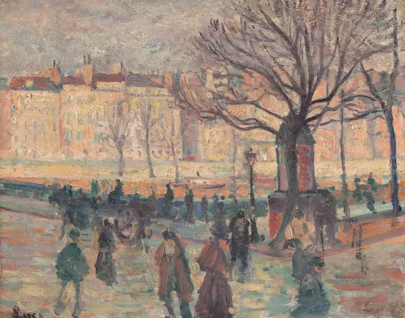 Paysage parisien. Bords de Seine — Maximilien Luce