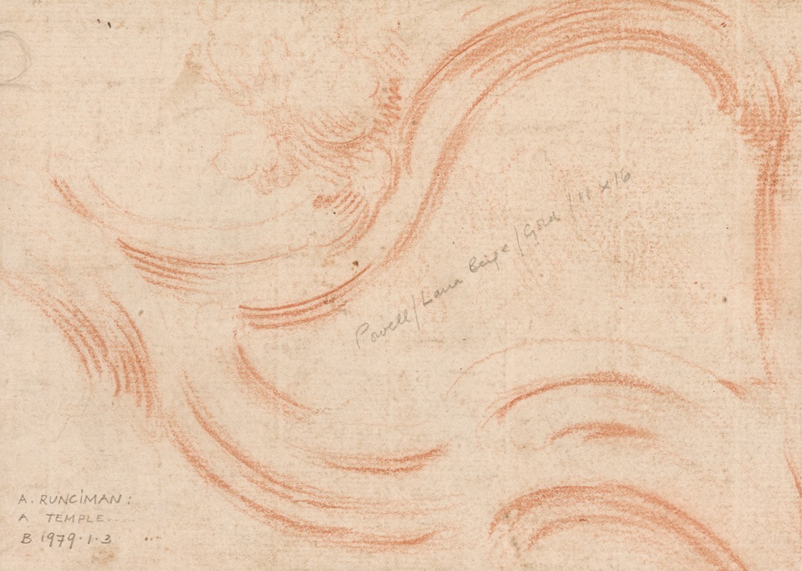 Study of Rocaille Mouldings by Александр Рансиман — digital art print download