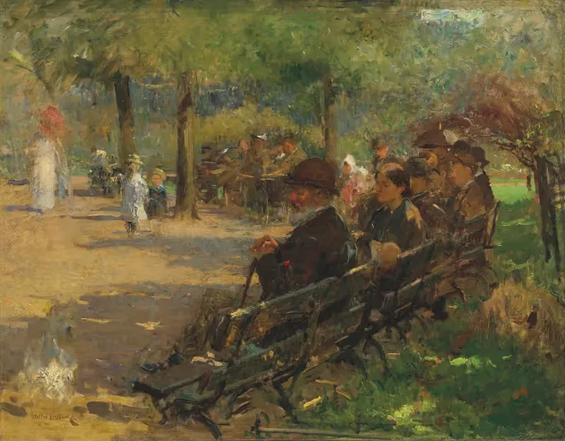 В парке Святого Стефана by Уолтер Фредерик Осборн — digital art print download