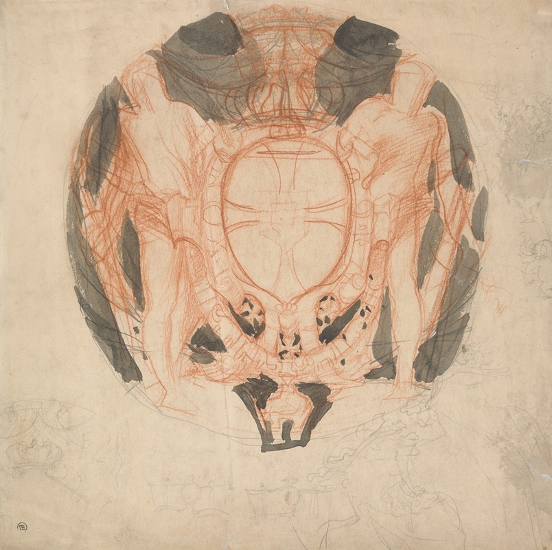 Design for a Coat of Arms — Alfred George Stevens