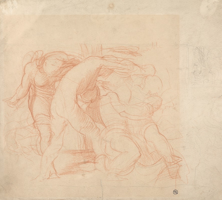 Study for Massacre of the Innocents — Alfred George Stevens