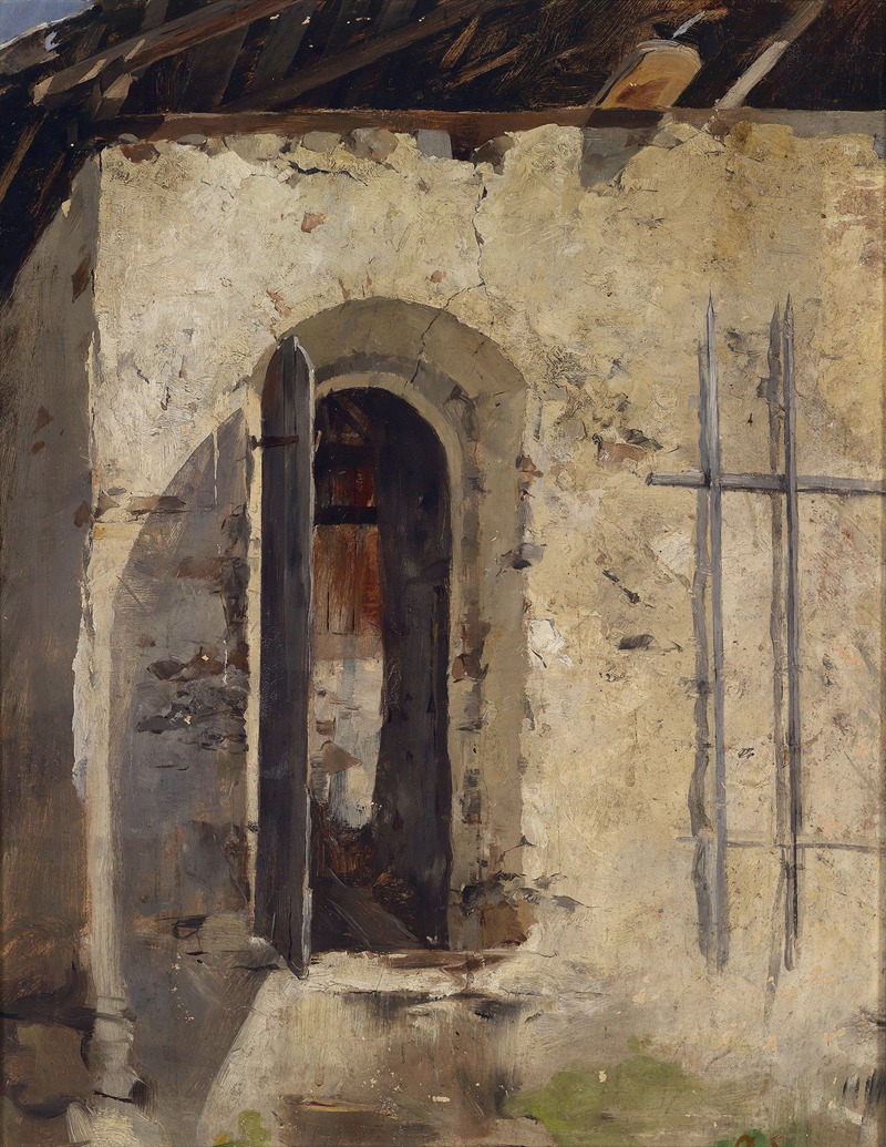 Ворота by Альбин Эггер Лиенц, c1890 — digital art print download