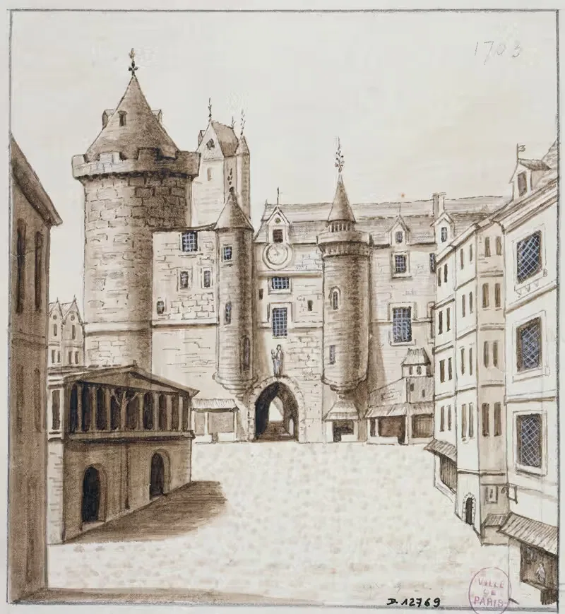 Большой Шателе by Альфред Боннардо, 1801 - 1900 — digital art print download