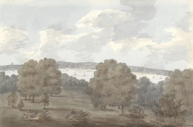 From Window at Cadland, September 24, 1824 — Anne Rushout