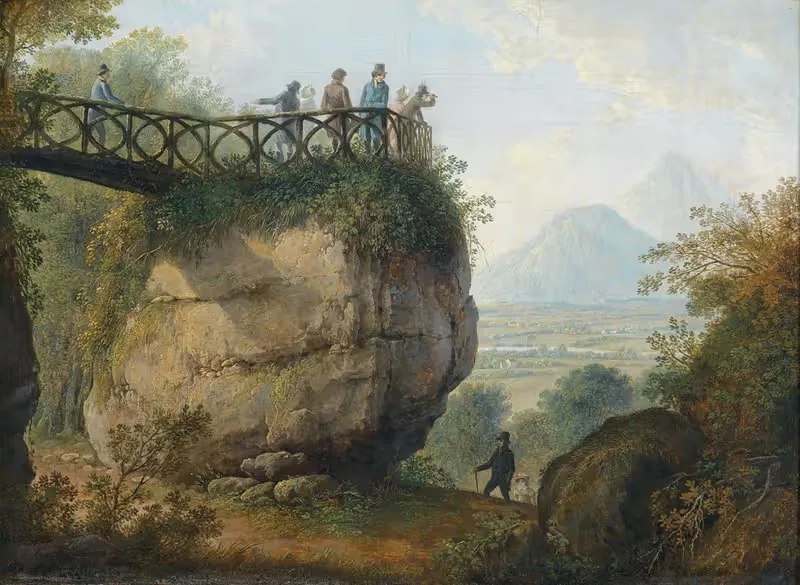 Смотровая башня by Август Пипенхаген, 1820 — digital art print download