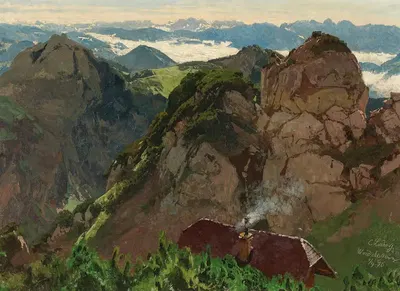 Венделштейн by Карл Юлий Эмиль Людвиг, 1896 — digital art print download