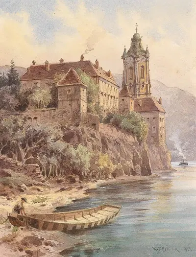 Дюрнштайн by Карл Венцель Зайичек, 1913 — digital art print download