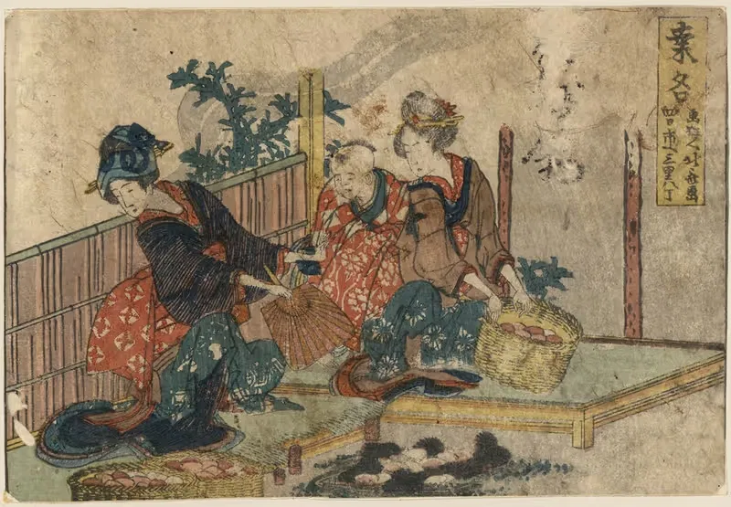 Кувана by Кацусика Хокусай, 1804 — digital art print download