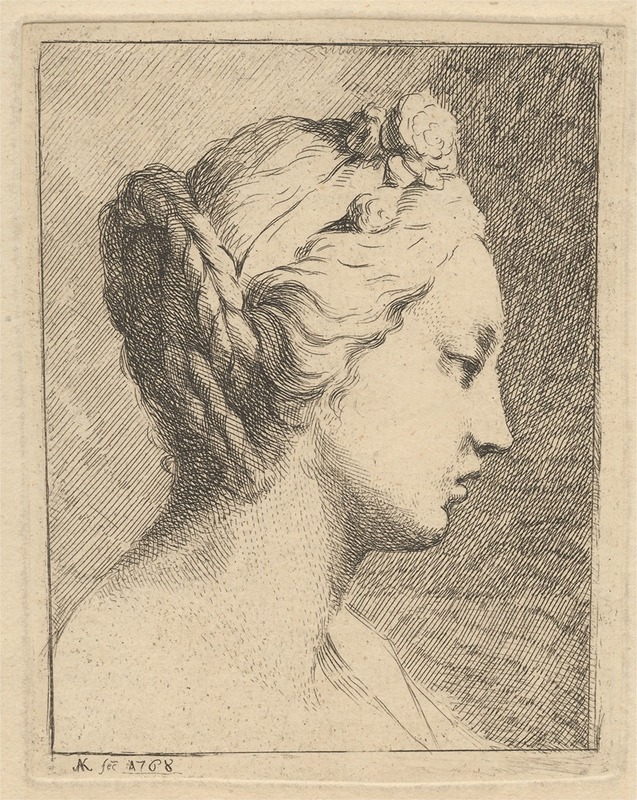 Bust of a Woman — Angelica Kauffmann