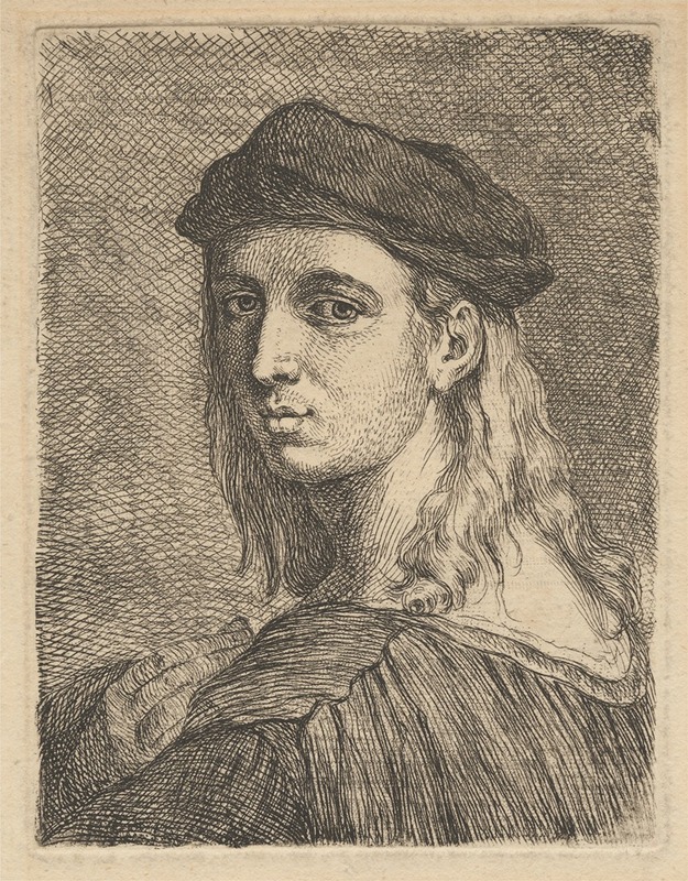 Portrait of Raphael by Анжелика Кауфман — digital art print download