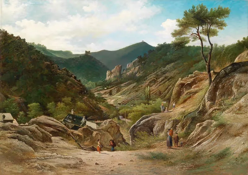 Клаузен в Мёдлинге by Элиас Питер ван Боммел, 1888 — digital art print download