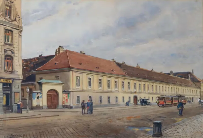 Rennweg Wien by Ernst Graner — digital art print download