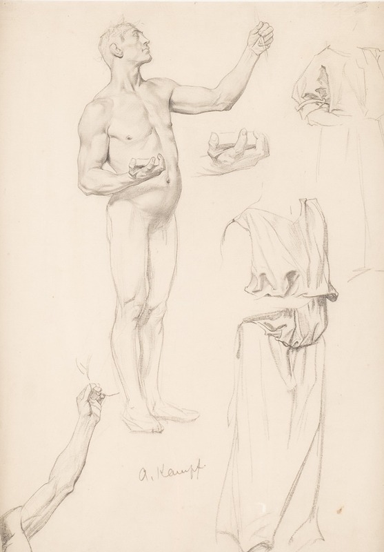 Figure Studies by Артур Кампф — digital art print download