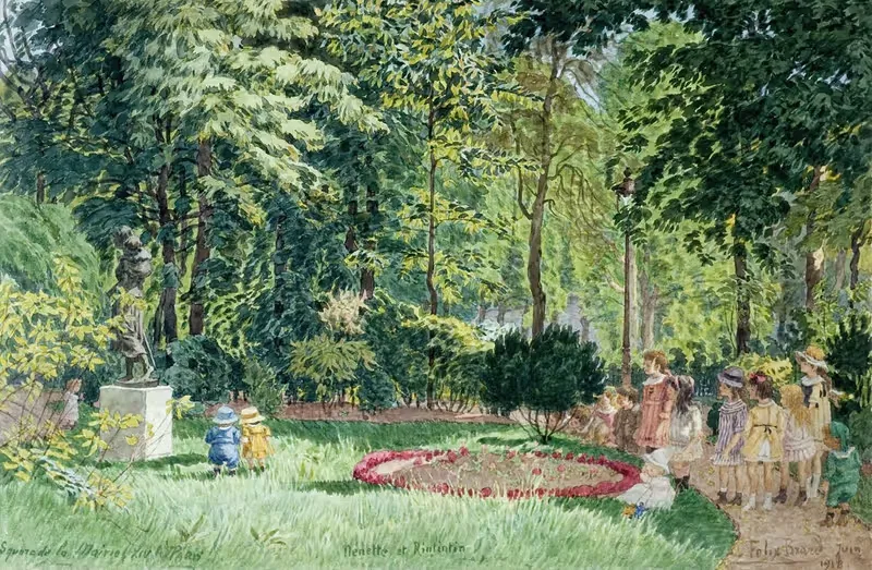 Square de la Mairie (XIV A) Paris — Félix Brard
