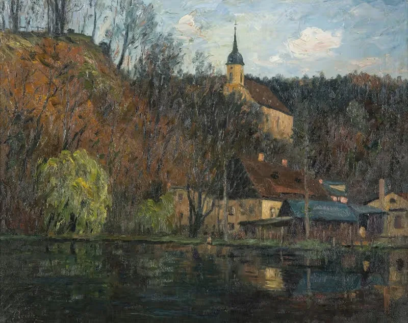 Замковый пруд в Таранде — Георг Лемм