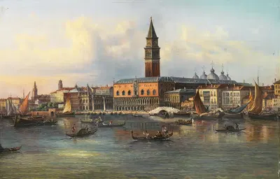Дворец Дукале by Джованни Грубач, c1850 — digital art print download