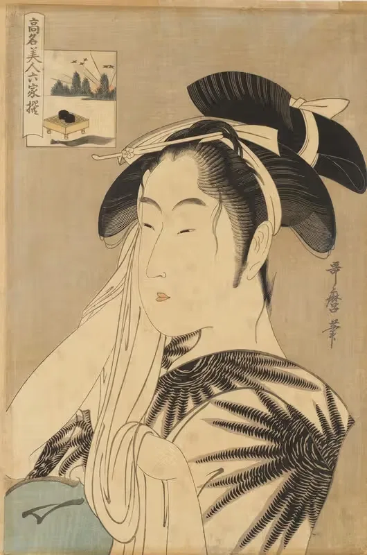 The Widow of Asahiya — Kitagawa Utamaro