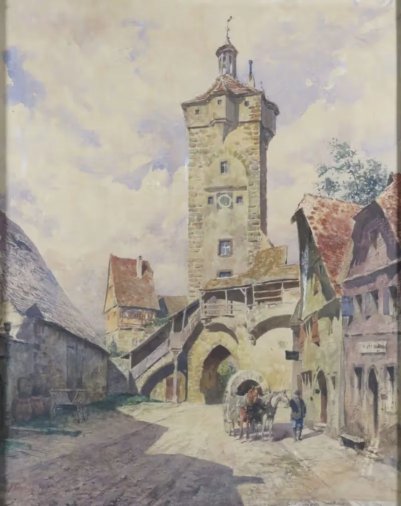 Klingentorturm Rothenburg — Heinrich Rettig