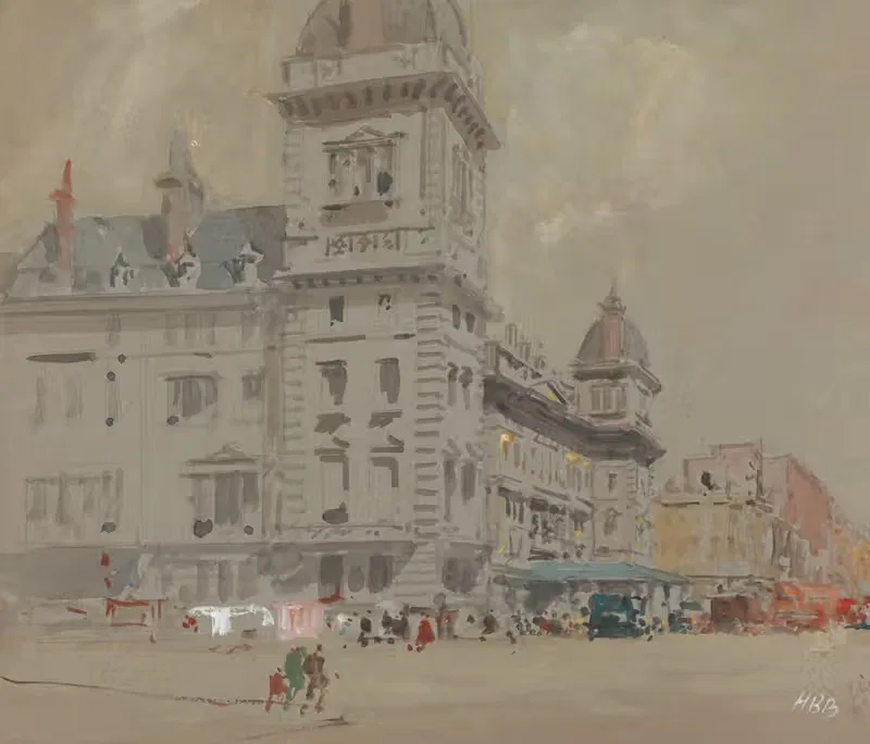 Paddington Station by Hercules Brabazon Brabazon — digital art print download