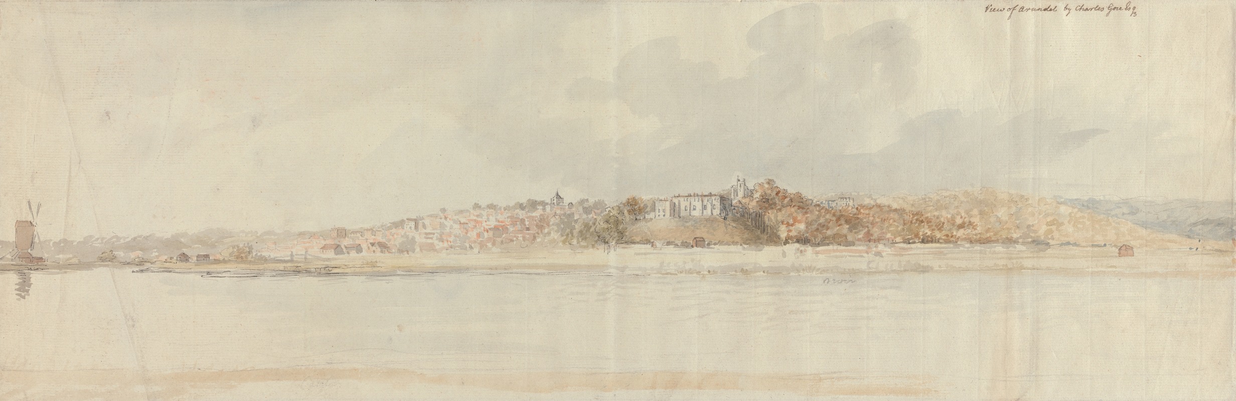 View of Arundel by Чарльз Гор — digital art print download