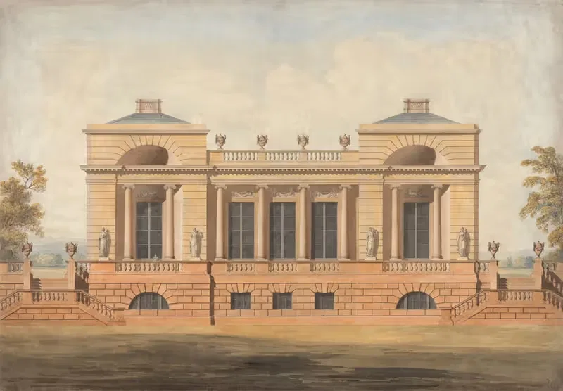 Design for an Unidentified Country House — James Wyatt