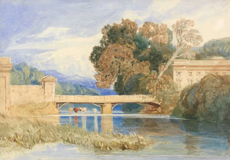 Chateau Navarre, near Evreux, Normandy — John Sell Cotman