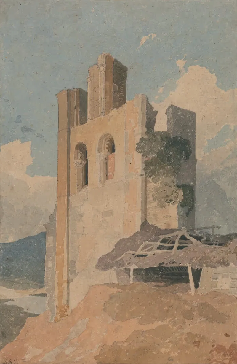 Sheriff Hutton Castle, Yorkshire by John Sell Cotman — digital art print download