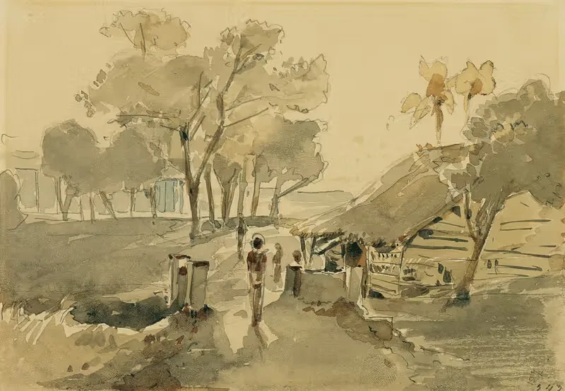 Point de Galle auf Ceylon (Sri Lanka) — Joseph Selleny