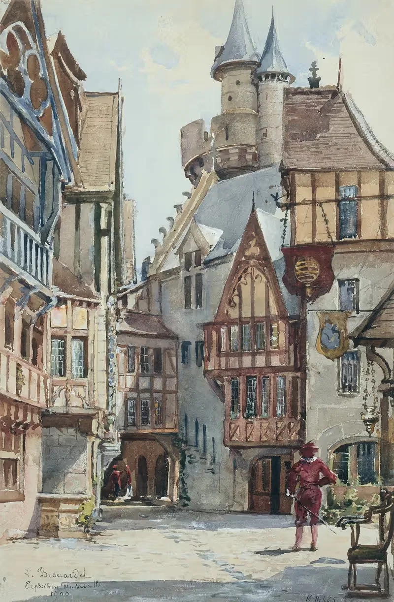 Выставка 1900, Старый Париж — Лор Бруардел