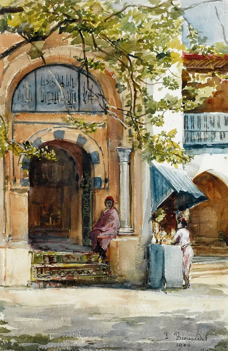 Выставка 1900 года, павильон Туниса by Лор Бруардел, 1900 — digital art print download
