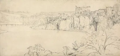 Chepstow Castle on the Wye by Francis Danby — digital art print download