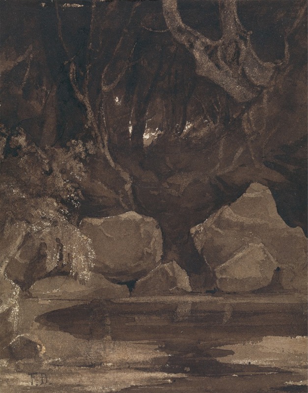 The Haunted Wood by Франсис Дэнби — digital art print download