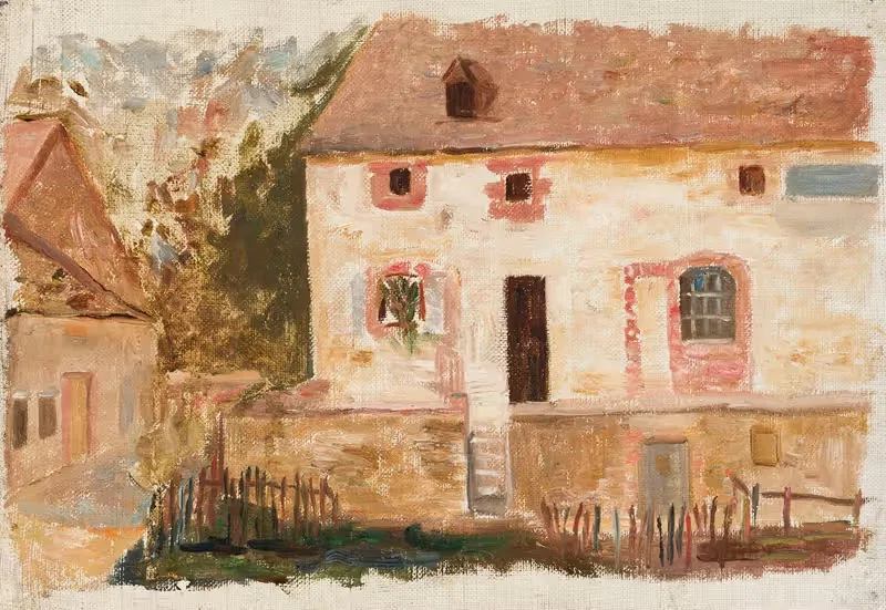 Дом со штакетником by Тадеуш Маковский, 1924 — digital art print download