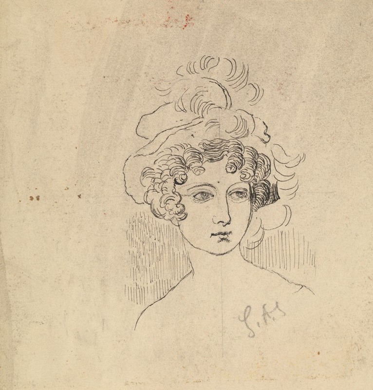 Duchesse de Berri by George Augustus Sala — digital art print download