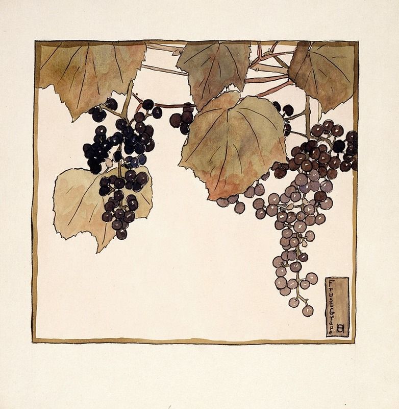 Frost Grape by Hannah Borger Overbeck — digital art print download