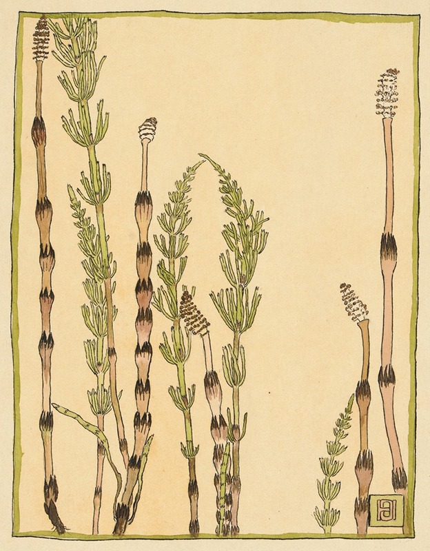 Horsetail by Ханна Боргер Овербек — digital art print download