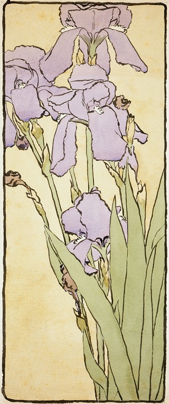 Iris by Ханна Боргер Овербек — digital art print download