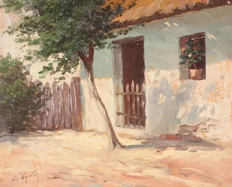 Am Bauernhof by Ágoston Ács — digital art print download