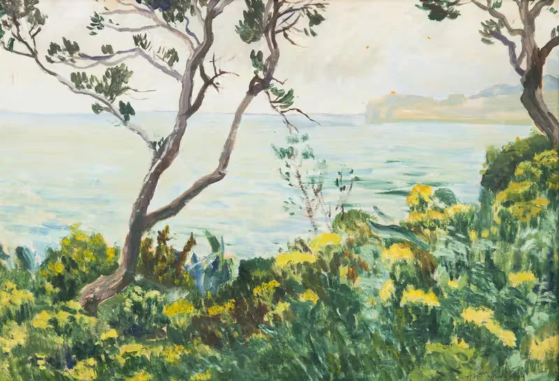Seaside by Antonín Hudeček — digital art print download