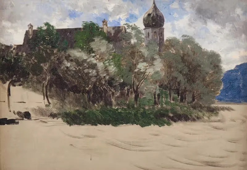 Die Frauenkirche am Chiemsee — Joseph Wopfner