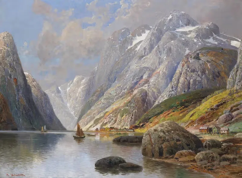 (Holmstedt) Fjordlandschaft — Karl Kaufmann